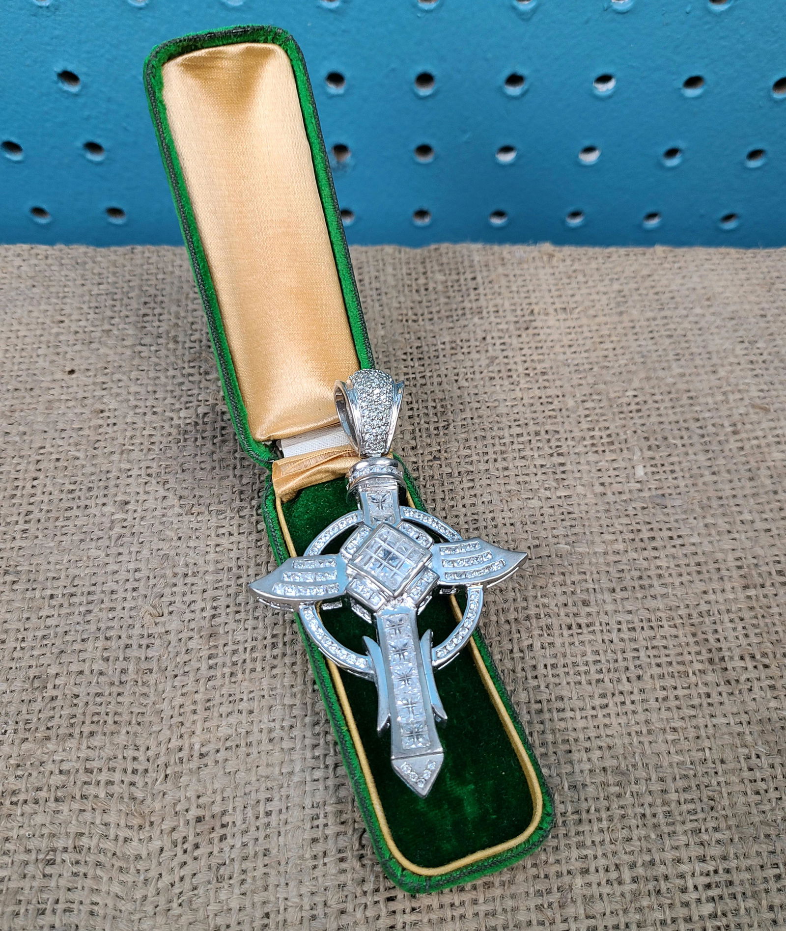 Monumental Sterling Silver Crucifix (1 of 6)