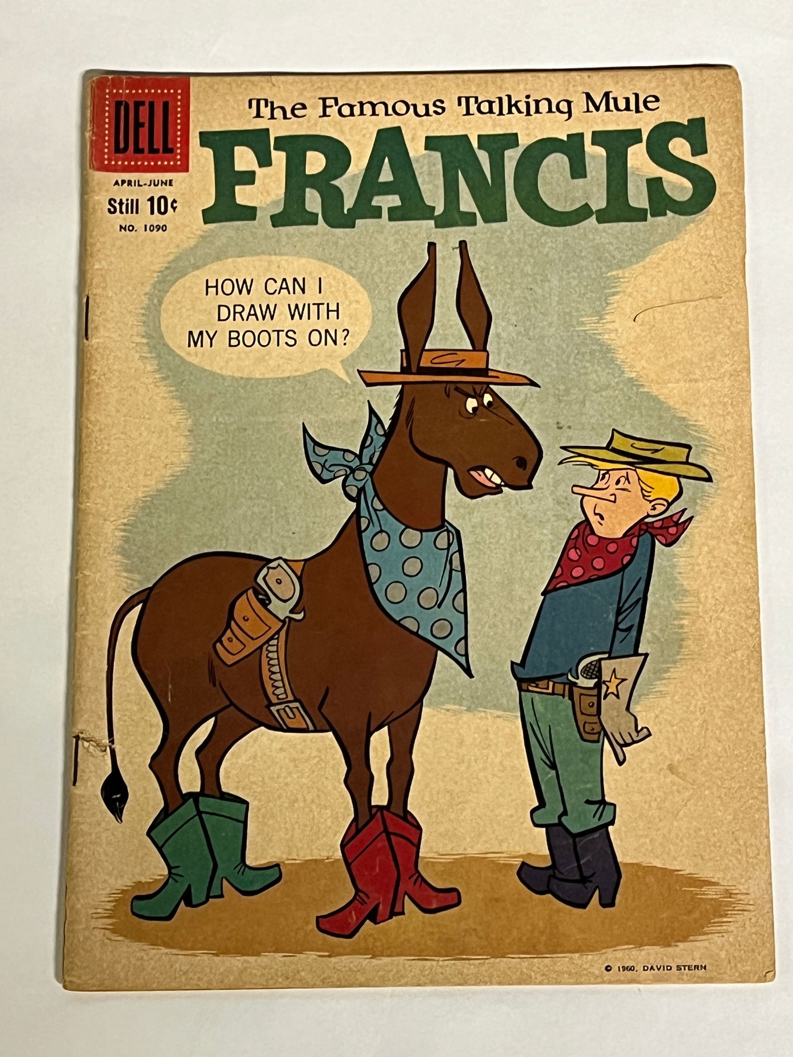 Dell Comics #1090 Francis The Talking Mule (1 of 3)