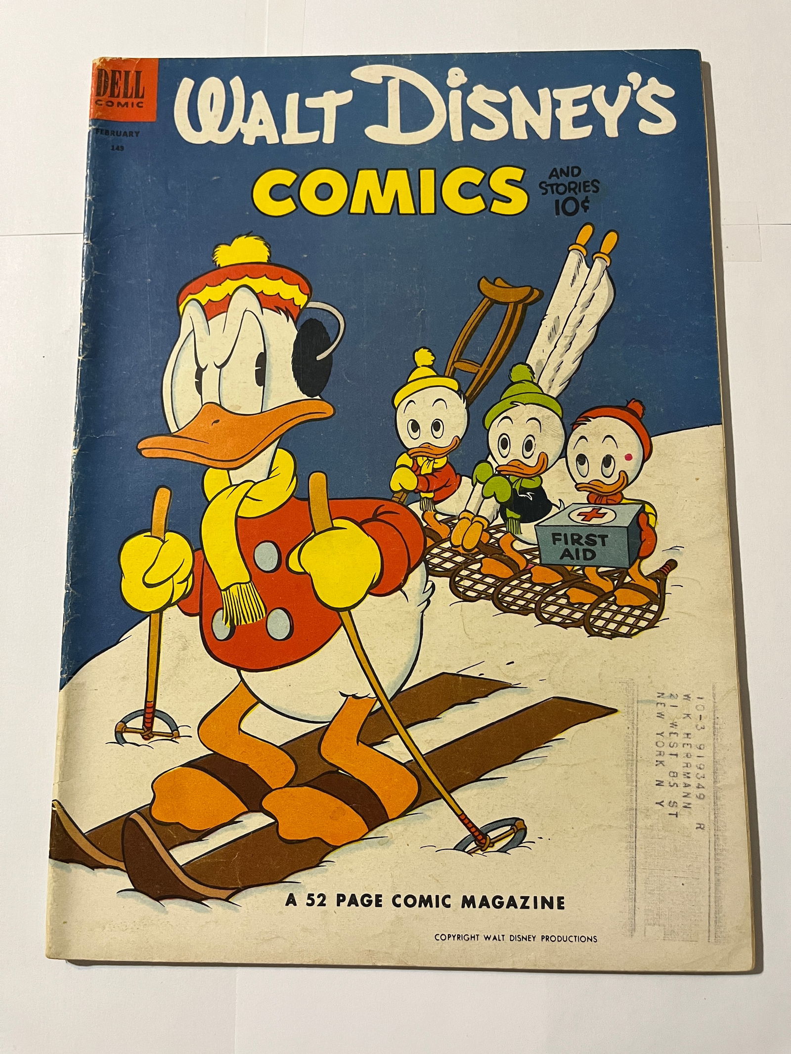 1953 Dell Walt Disney's Comics & Stories #149 (1 of 3)