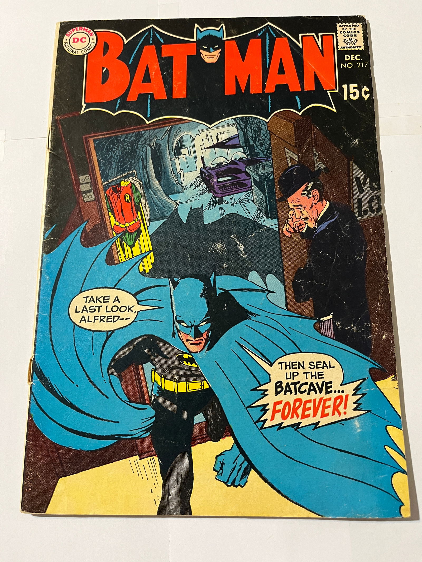 1969 Dc Comics Batman #217 (1 of 3)