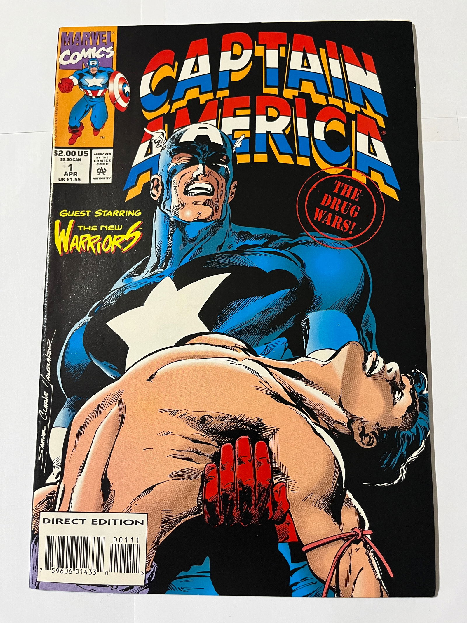 Marvel Comics Captain America #1 (1 of 3)