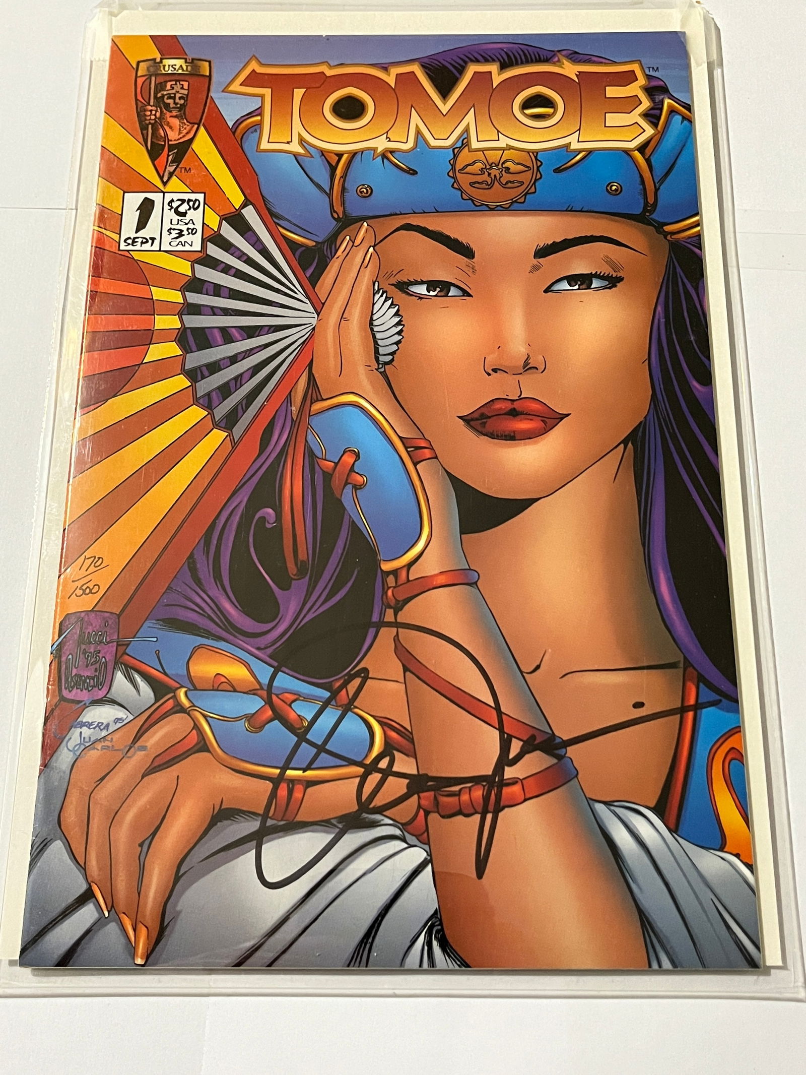 Tomoe Comics #1 Limited Edition Signed by Tucci (1 of 3)