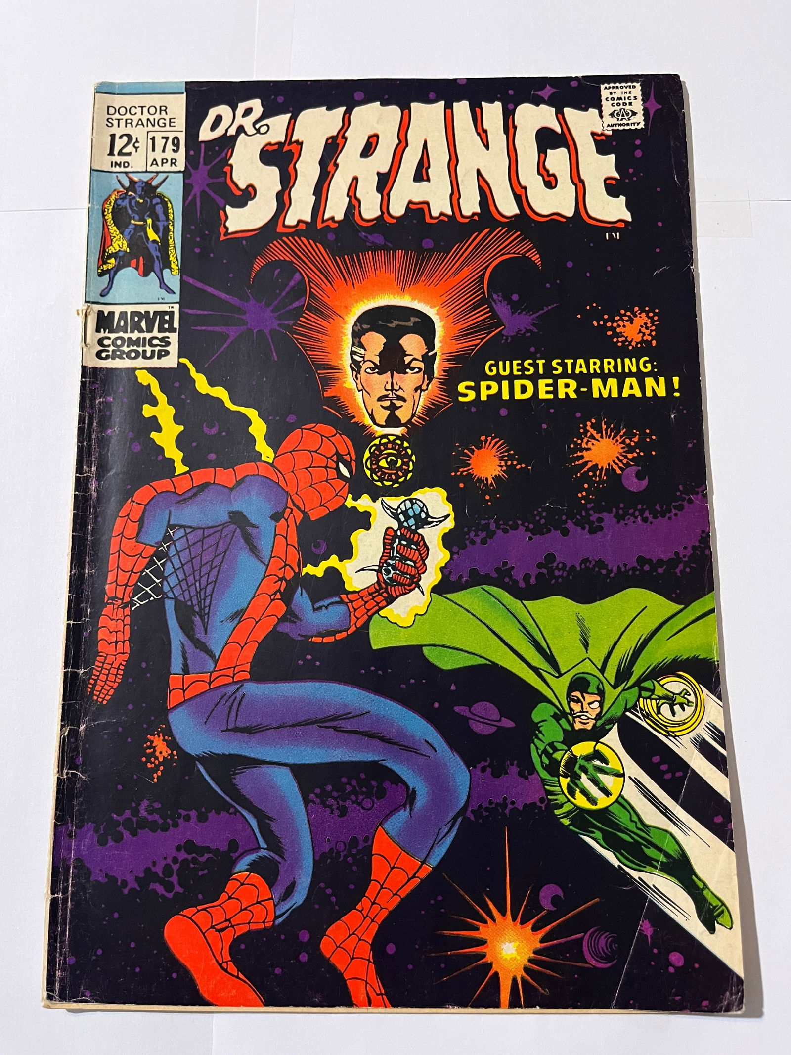 Marvel Comics DR Strange #179 With Spider-Man (1 of 3)