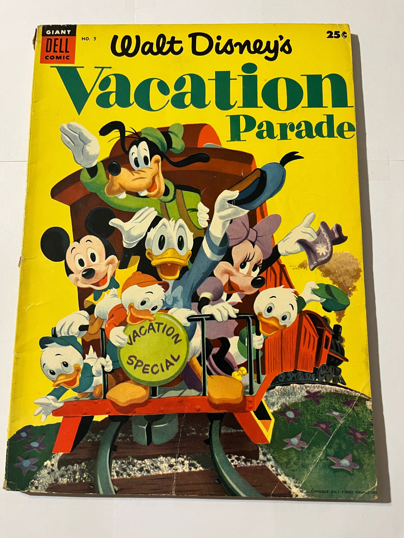 Dell Comics 1954 Walt Disney's Vacation Parade #5 (1 of 3)