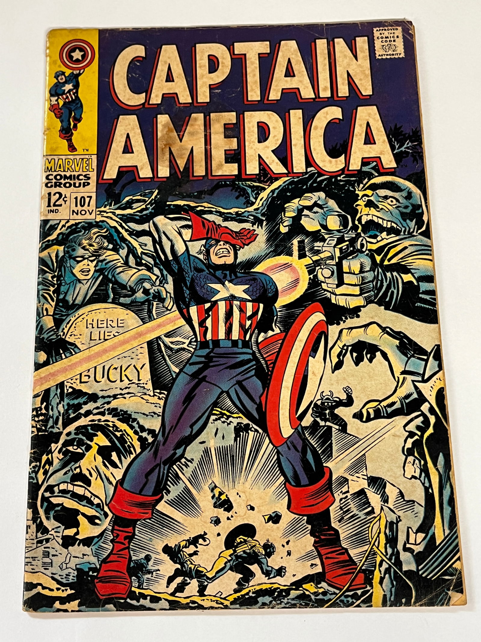 Marvel Comics Captain America #107 (1 of 3)