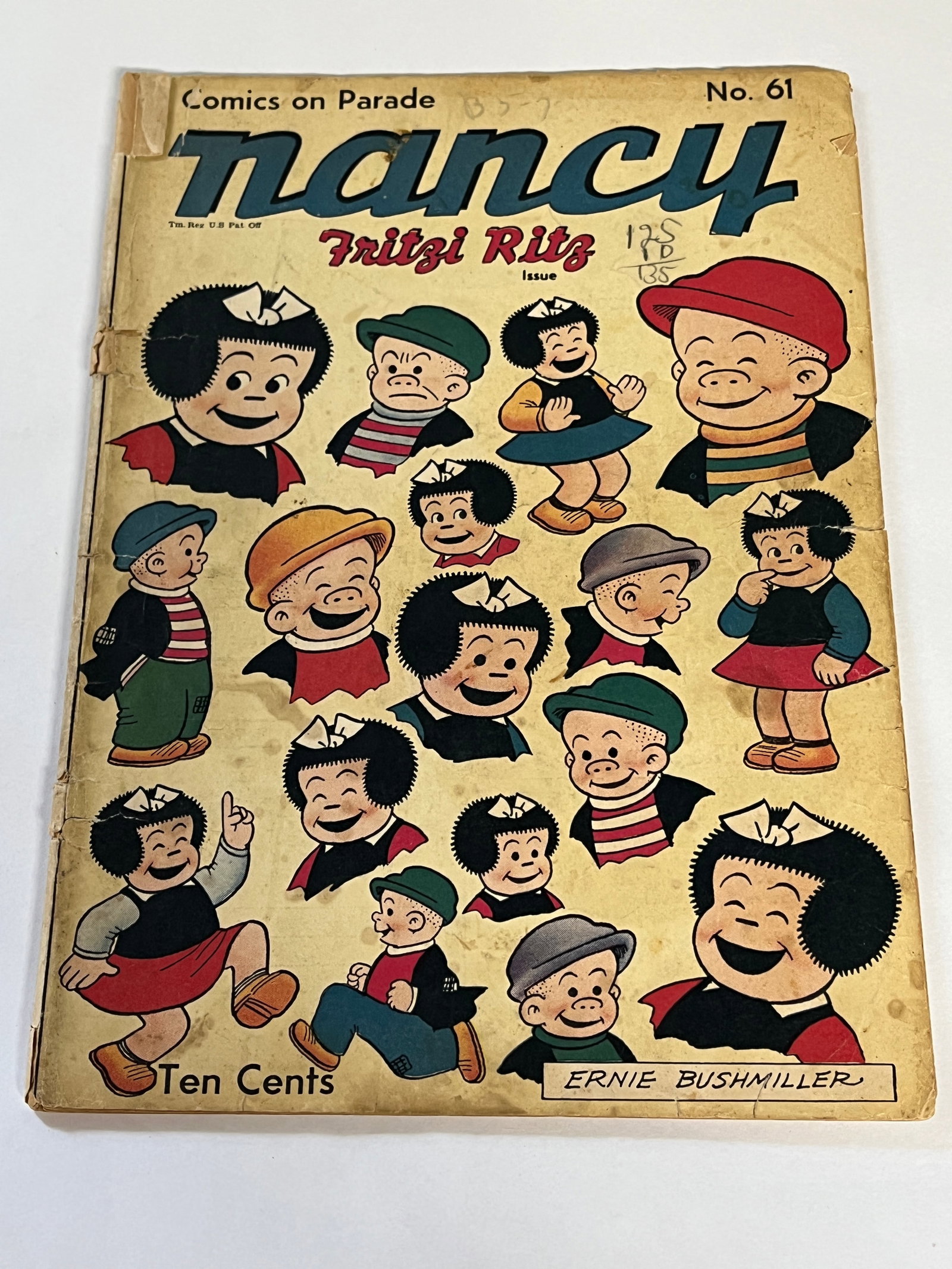 Comics On Parade Nancy & Fritz #61: Great Comic Cover