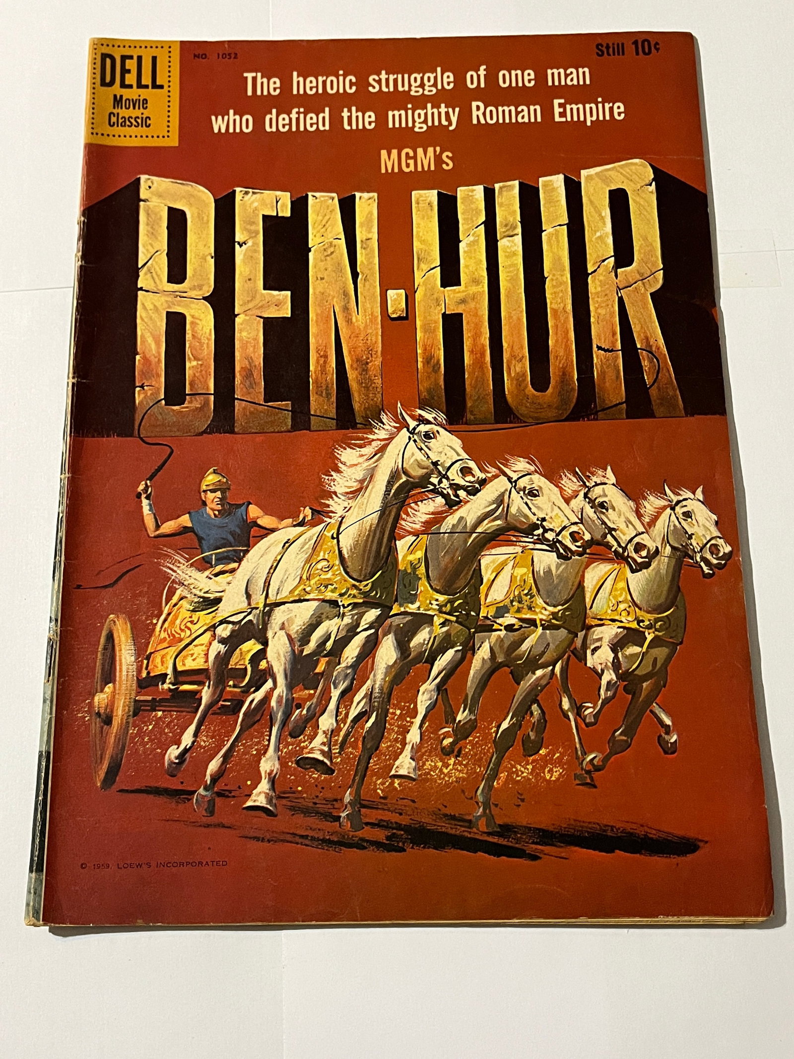Dell Comics Ben Hur #1052: Four Color Comic