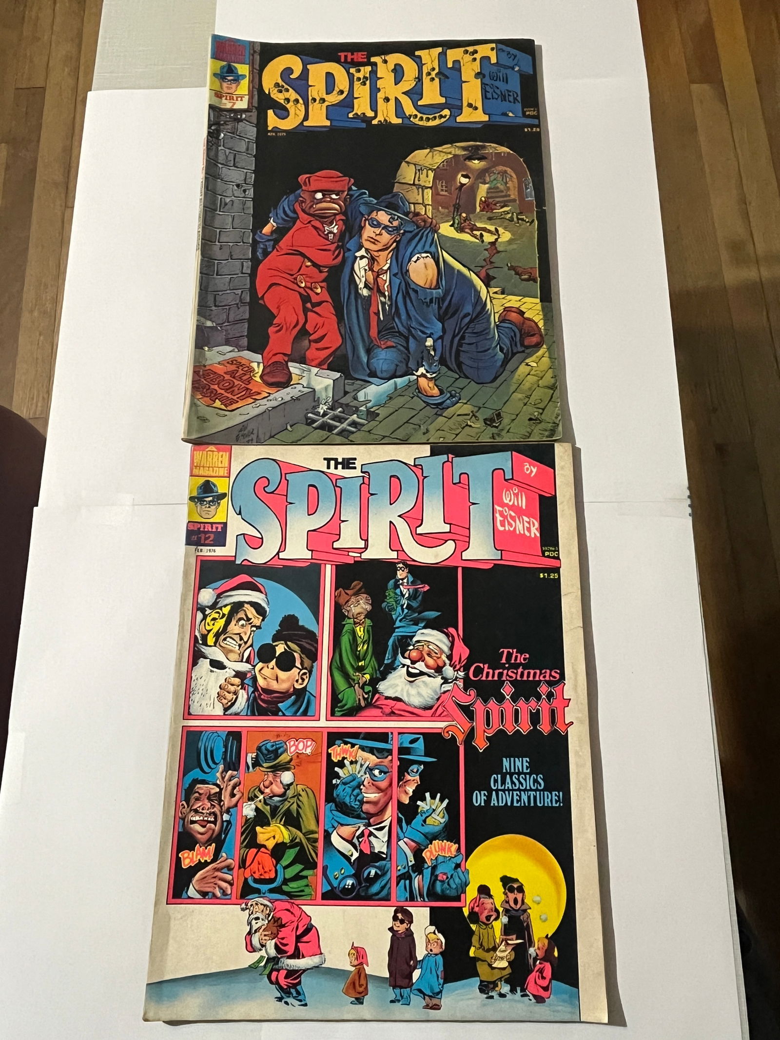 Lot of 2 Spirit Comic Magazines #7&12 (1 of 7)