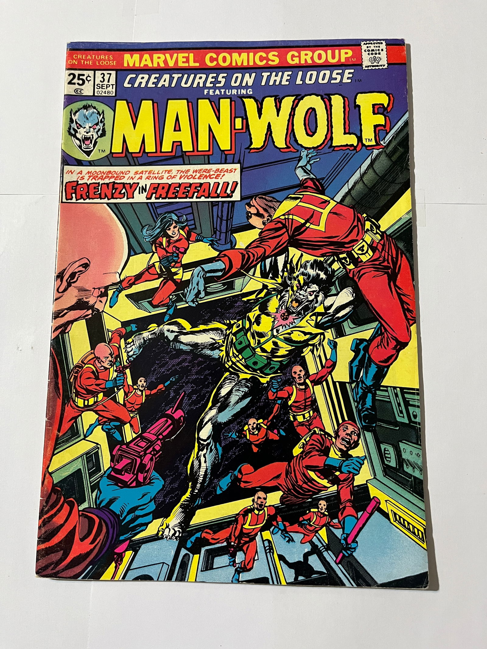 Marvel Comics Creatures On The Loose Man-Wolf #37 (1 of 3)