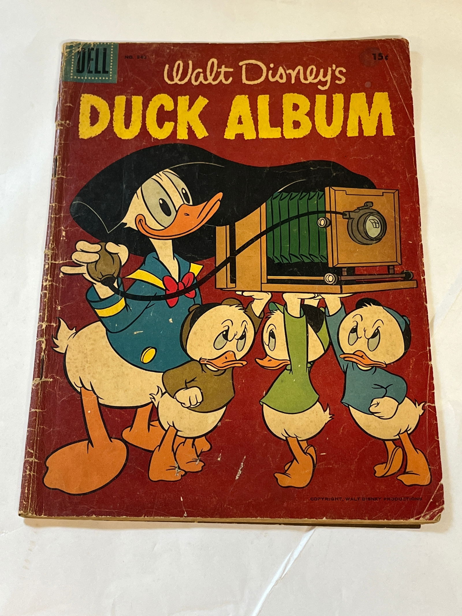 1957 Dell Comics Walt Disney's Duck Album #840 (1 of 3)