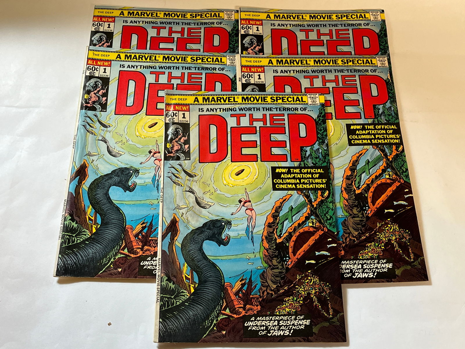 5 Marvel Comics The Deep Issue #1 (1 of 5)