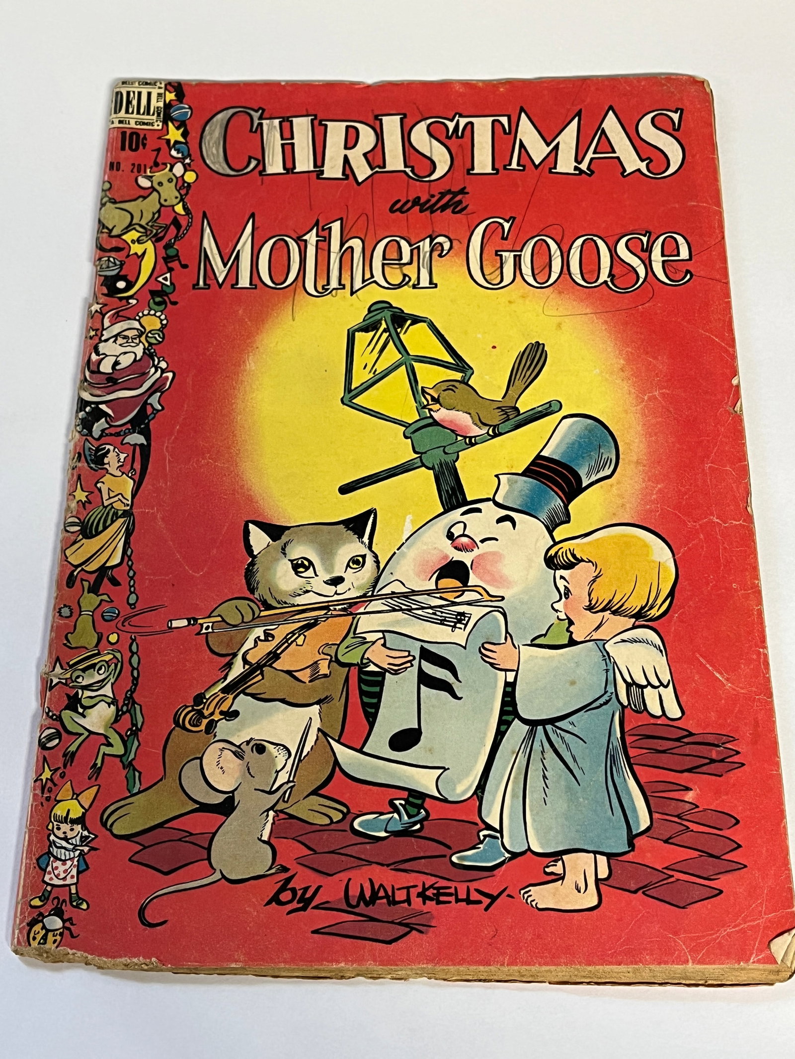 Dell Comics Christmas With Mother Goose #201 (1 of 3)