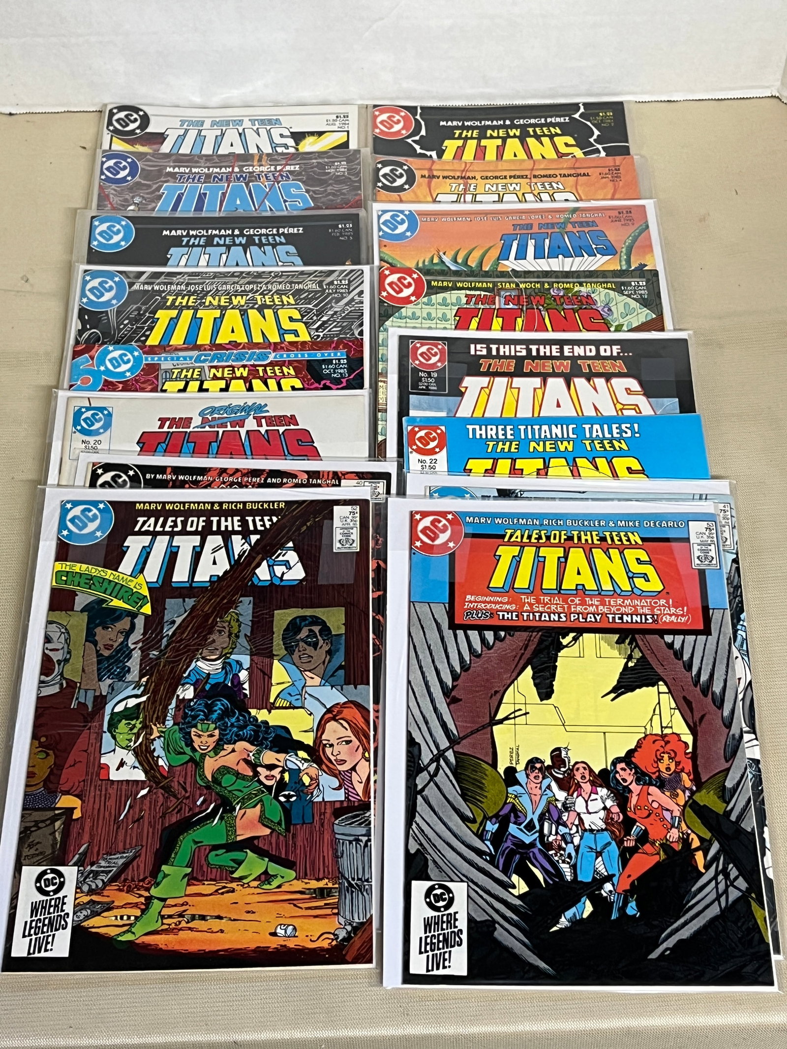 16 DC Comics The New Titans (1 of 9)