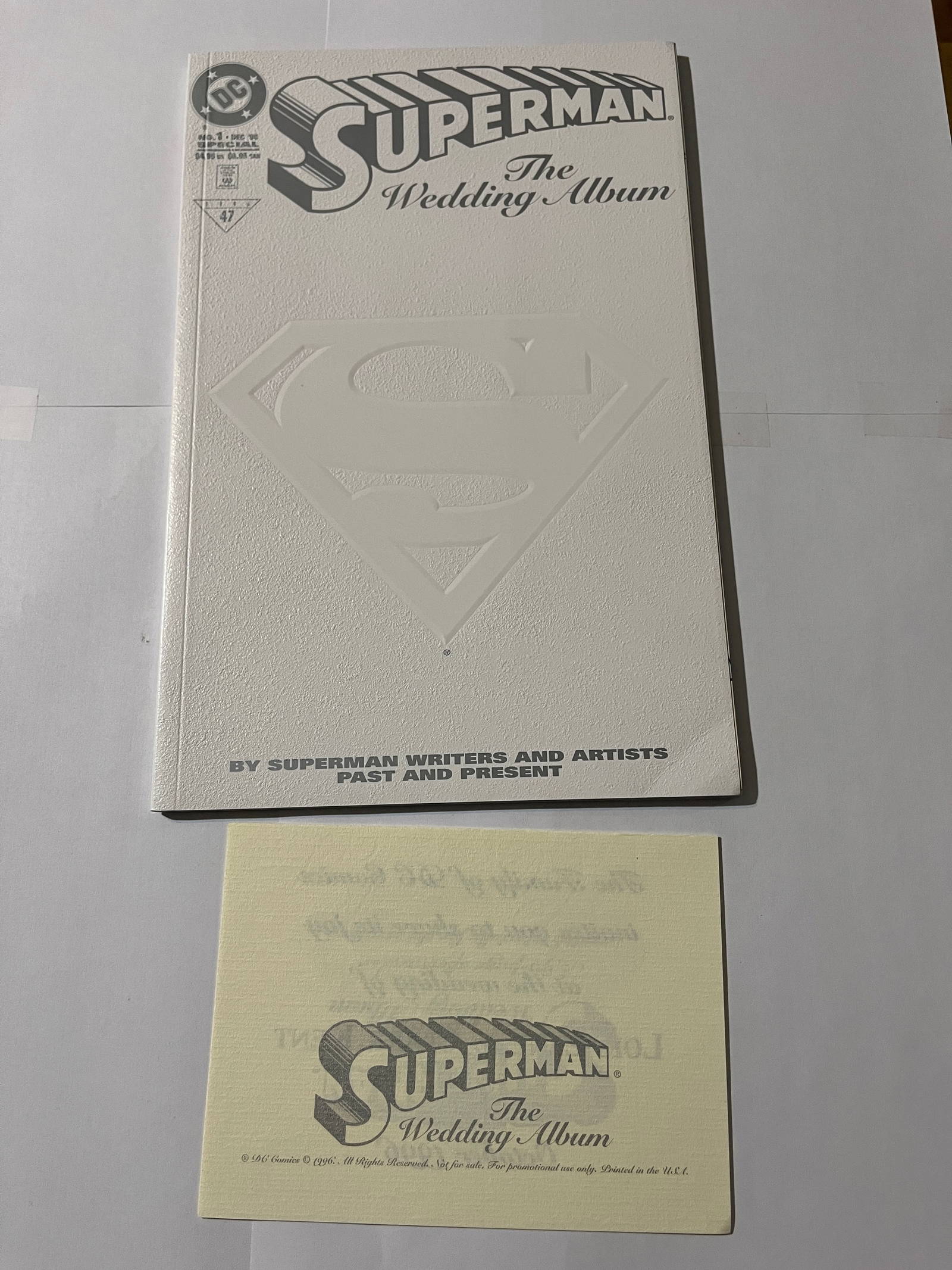 1996 Dc Comics Superman The Wedding Album 1 Auction