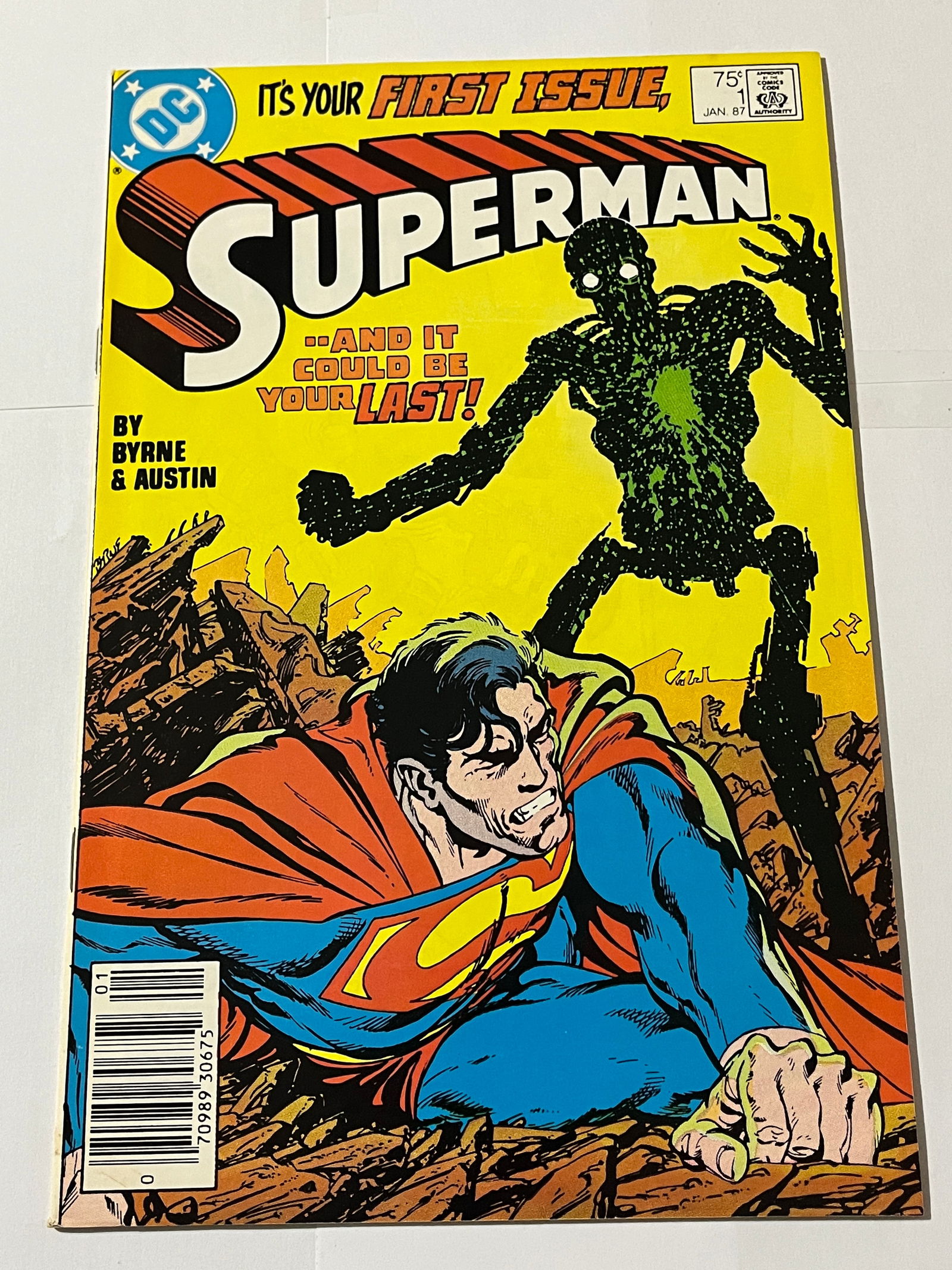 1987 DC Comics Superman #1 (1 of 3)