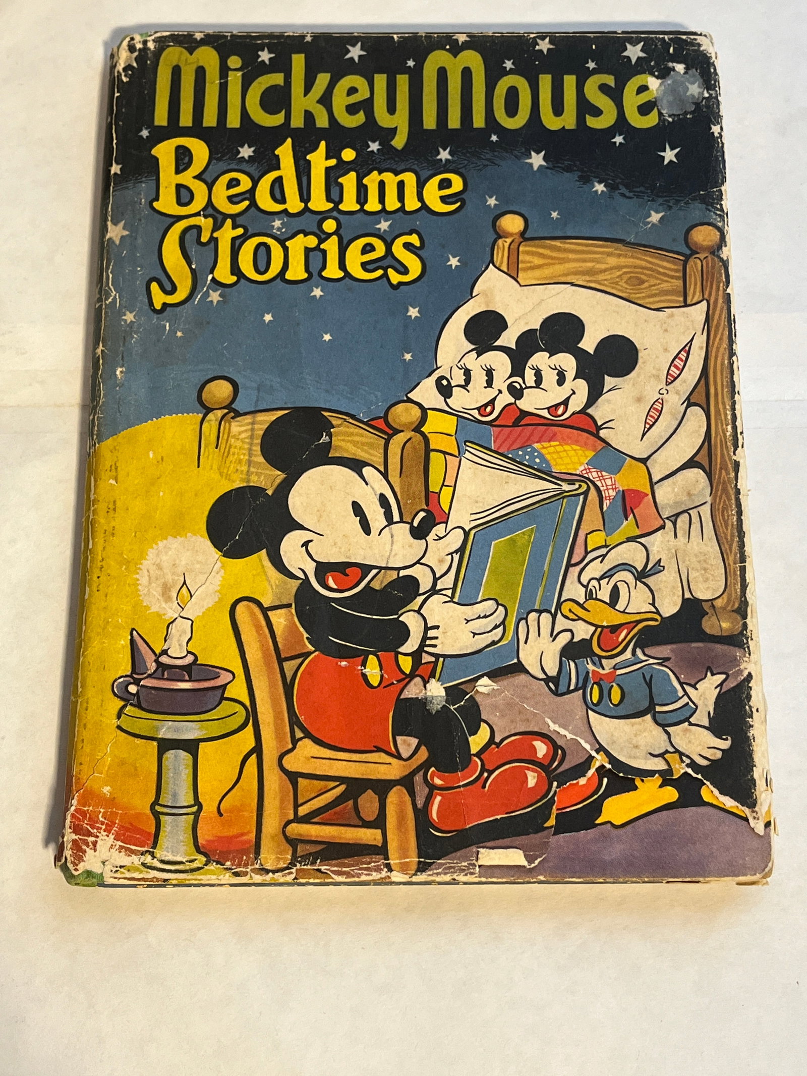 1930'S MICKEY MOUSE BEDTIMES STORIES HARDCOVER (1 of 7)