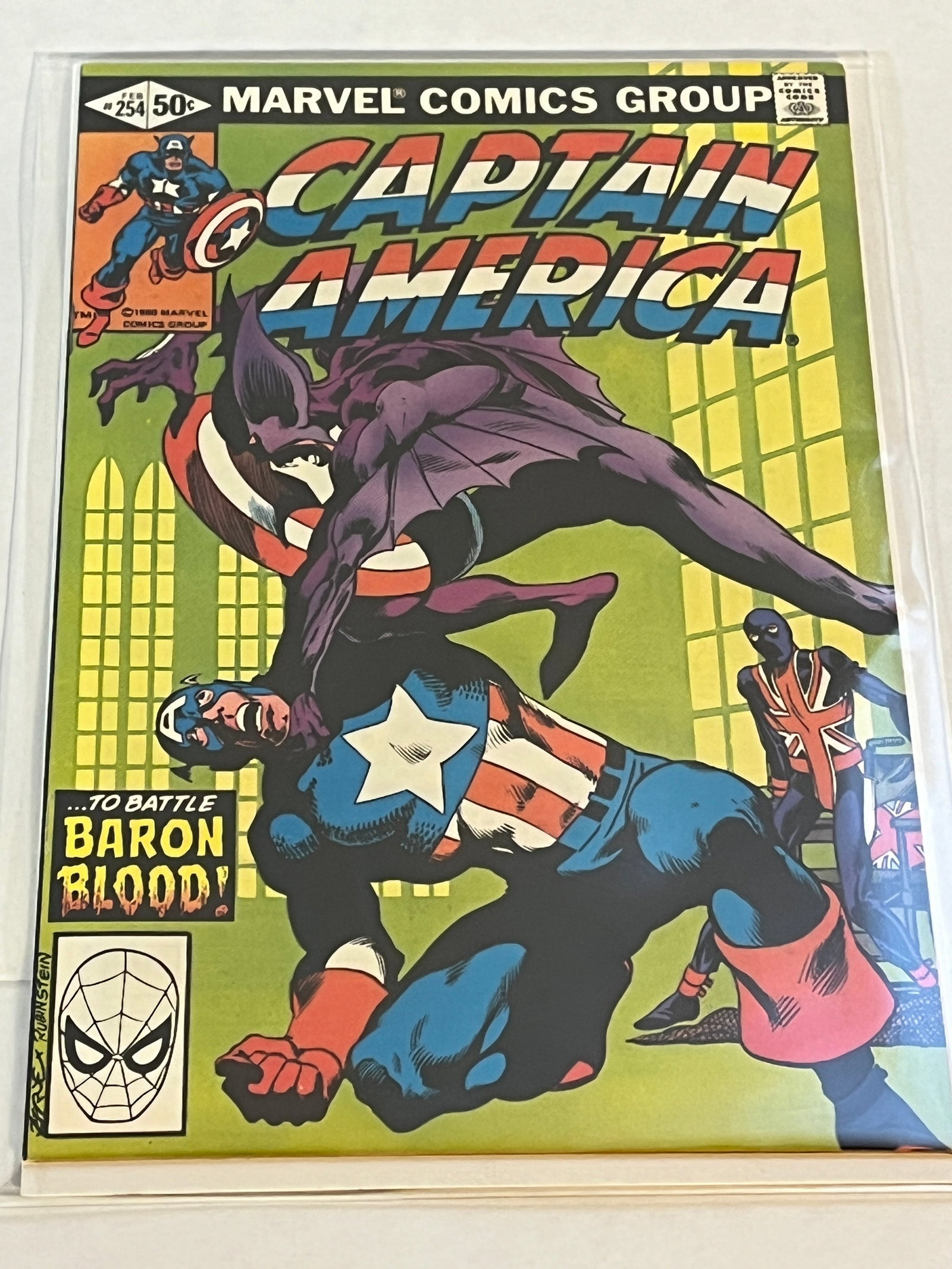 MARVEL CAPTAIN AMERICA #254 COMICS (1 of 1)
