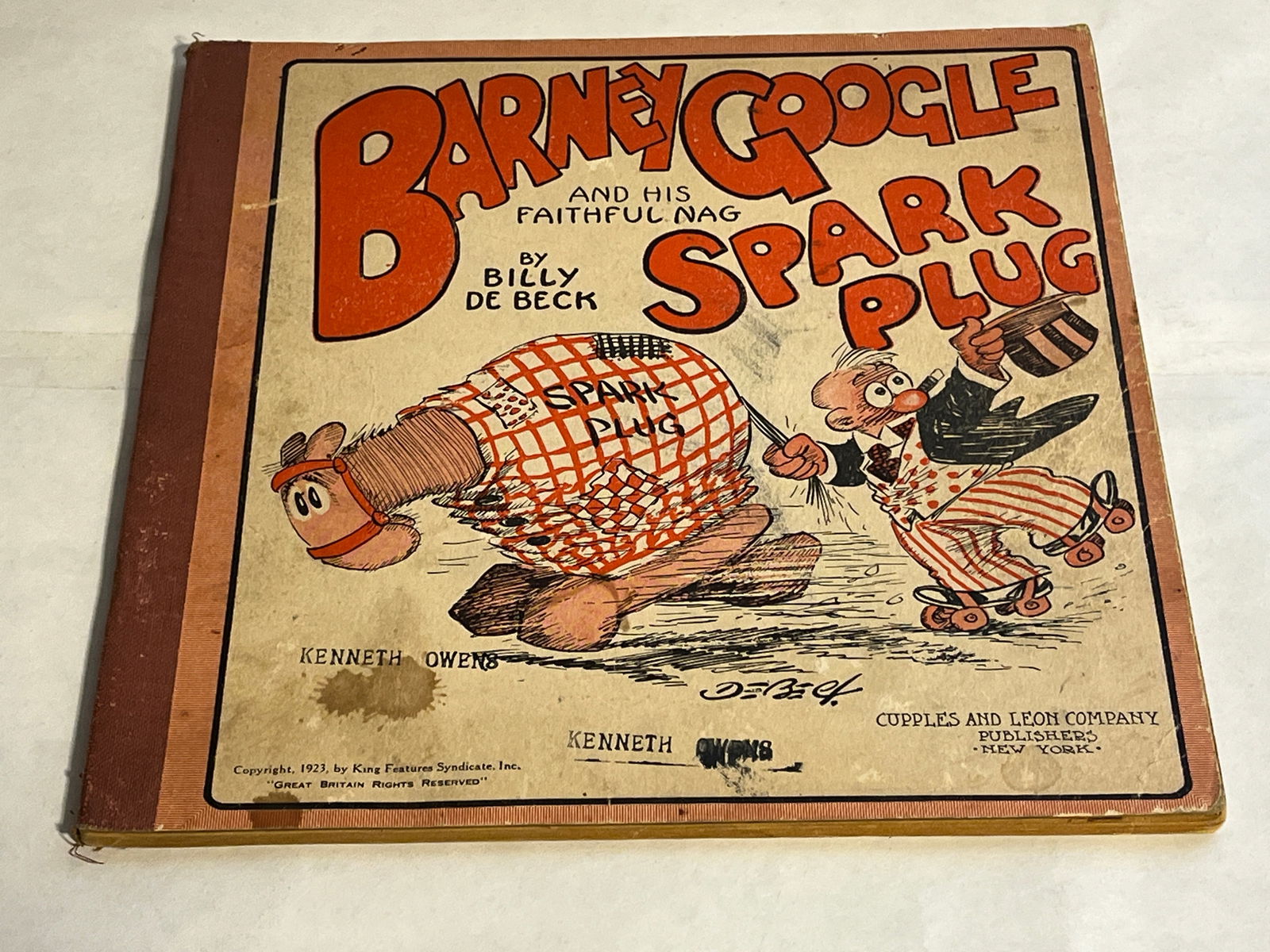 1923 BARNEY GOOGLE & SPARK PLUG #1 (1 of 3)