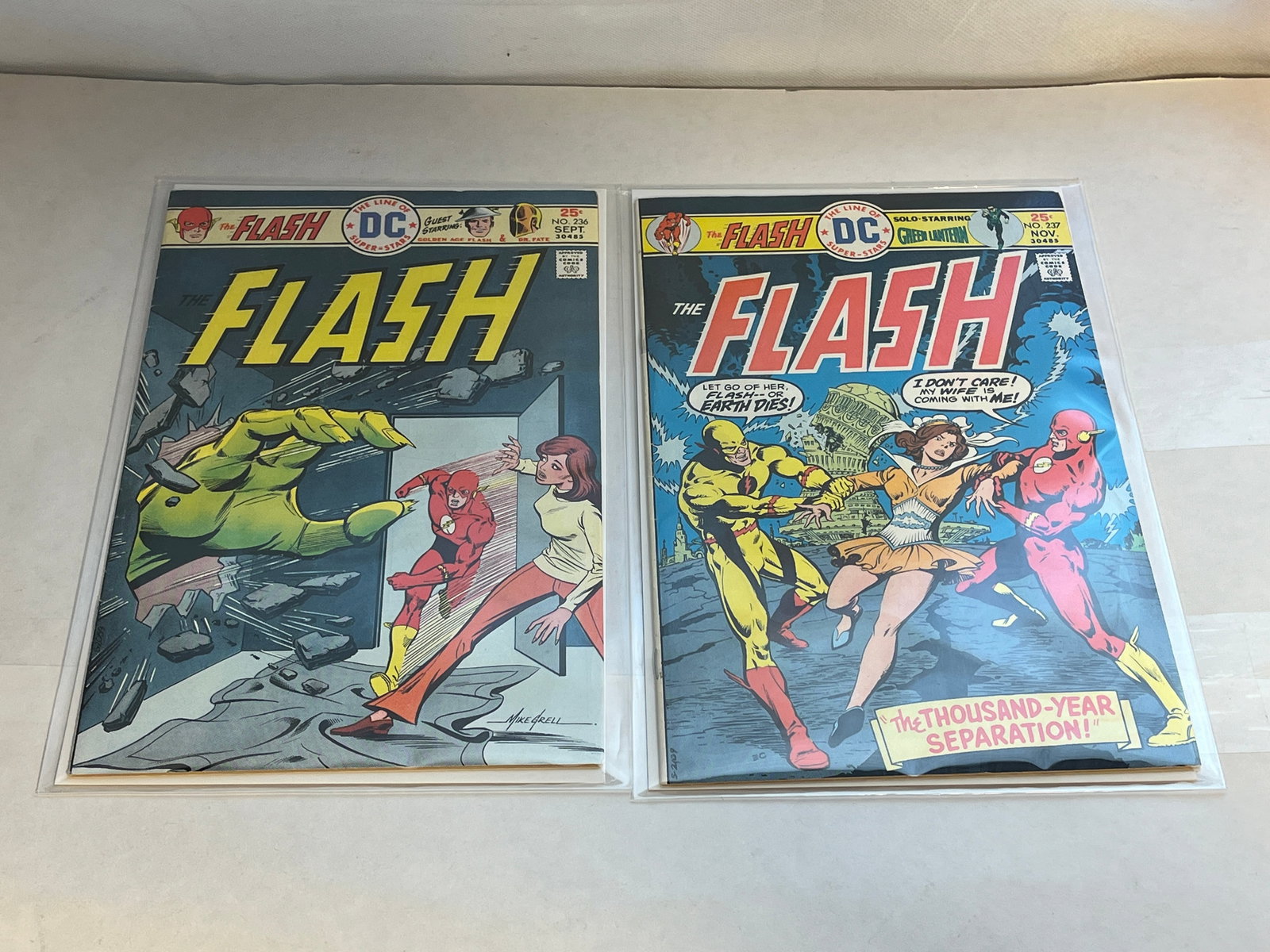 2 DC FLASH COMICS # 236, 237 (1 of 3)