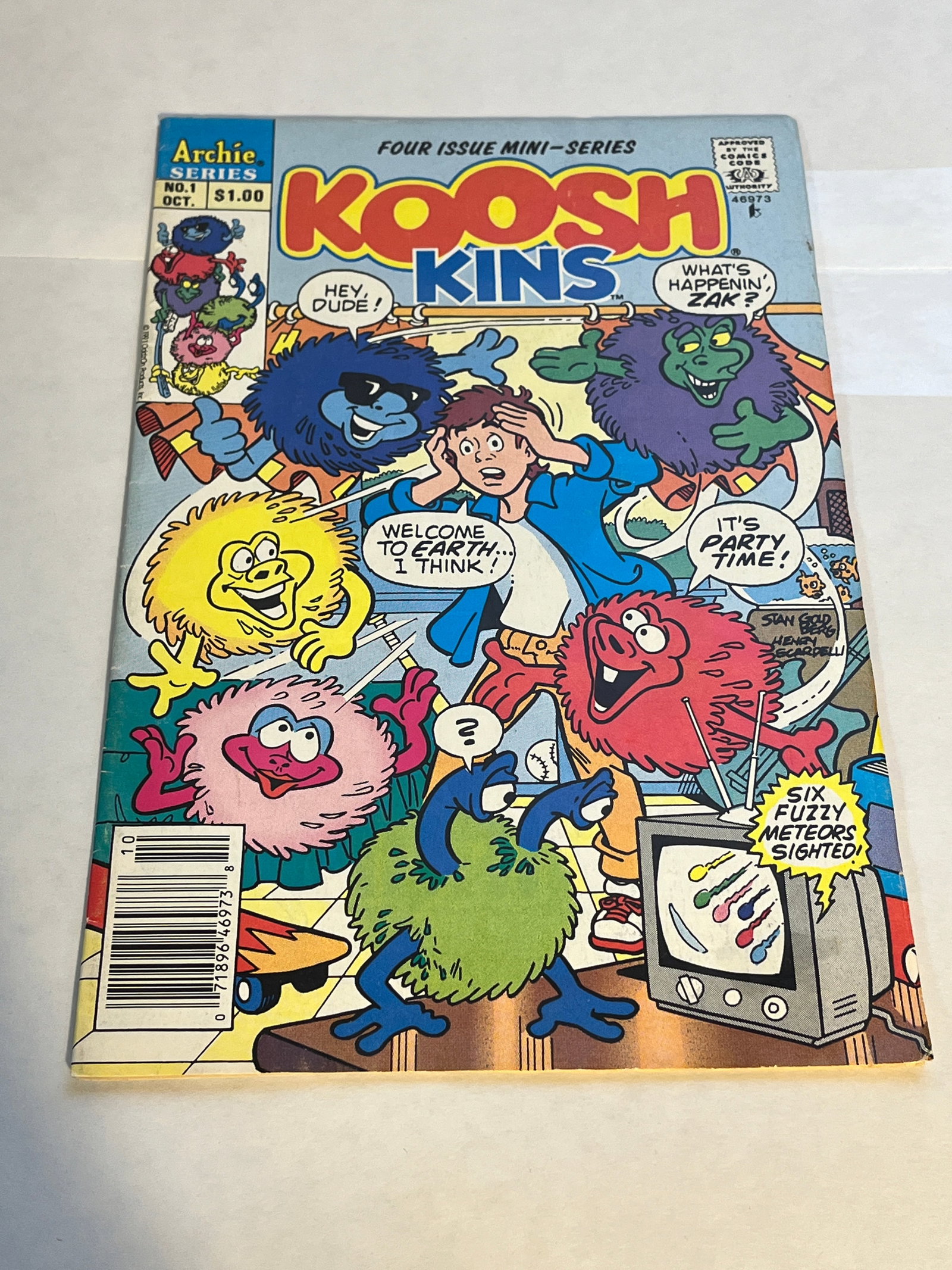 ARCHIE COMICS KOOSH-KINS #1 1991 (1 of 1)