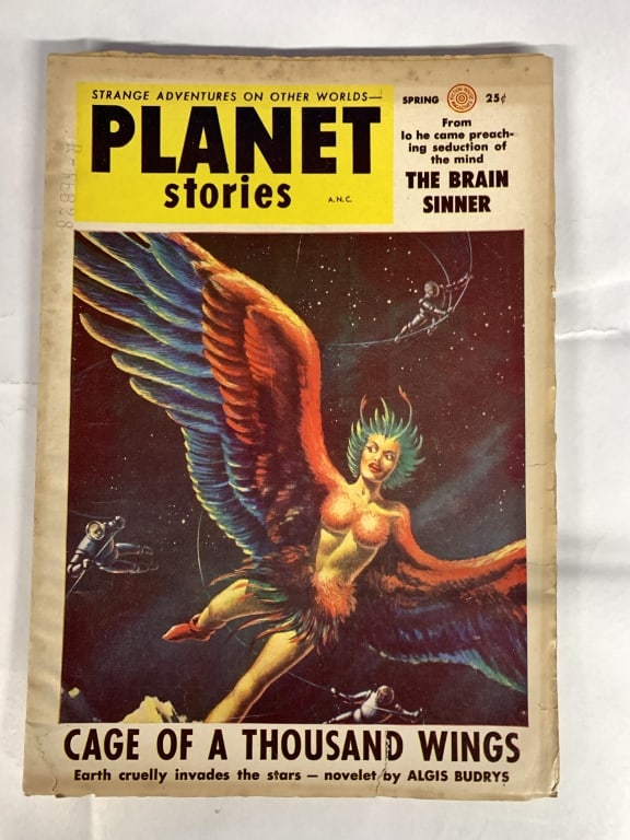 PLANET STORIES SPRING 1955 PULP (1 of 3)