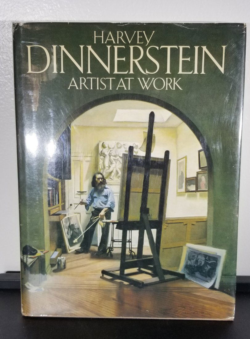 Harvey Dinnerstein: Artist at work, Signed & Inscribed (1 of 14)