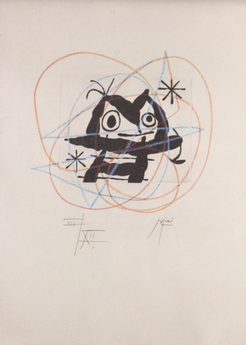 Joan Miró Lithograph (1 of 3)