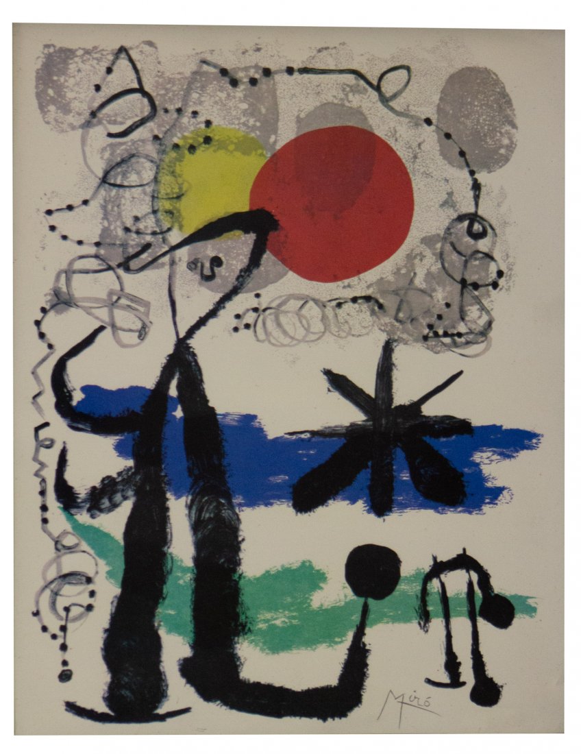 Joan Miró "The Sad Traveler" (1 of 3)