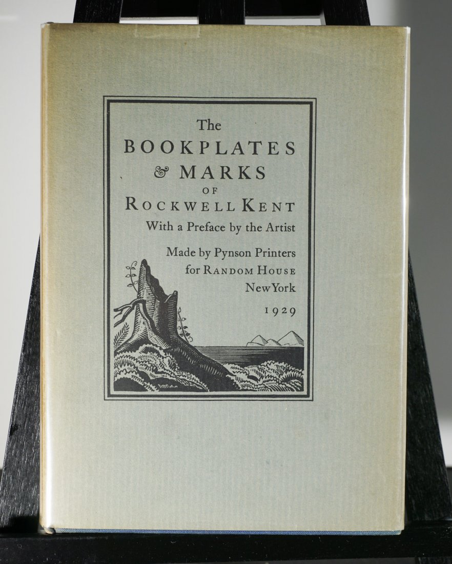 Signed and Numbered Bookplates & Marks by Rockwell Kent (1 of 10)