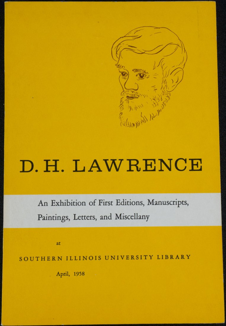 An exhibition of D.H. Lawrence works  Limited edition (1 of 8)