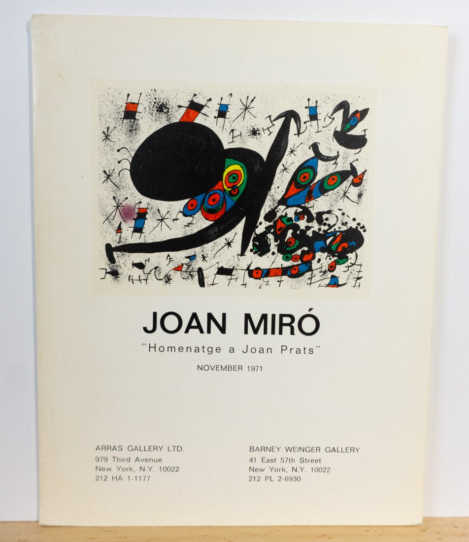 Joan Miro Homenatge a Joan Prats Nov 1971 (1 of 6)