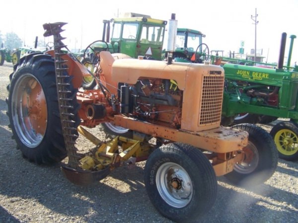 Sheppard Antique Tractor with Side Mount Sickle