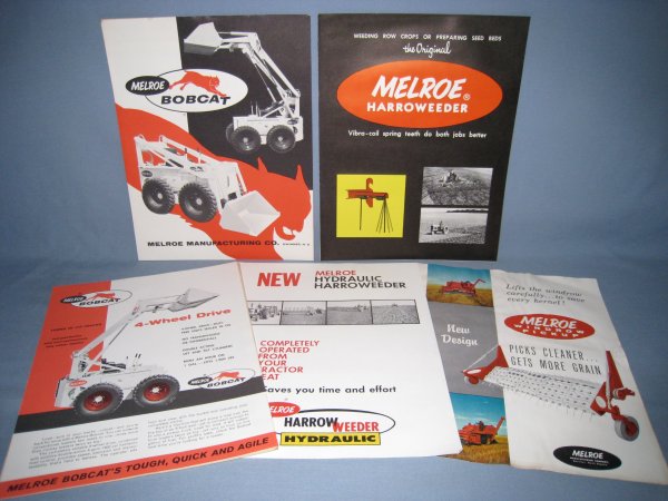 Melroe Bobcat Various Literature