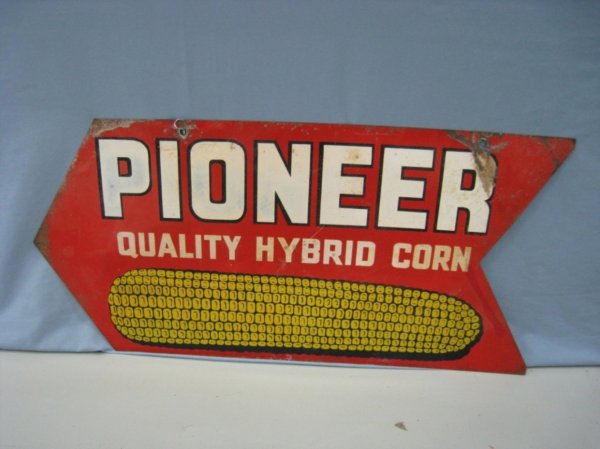 Pioneer Seed Corn Sign