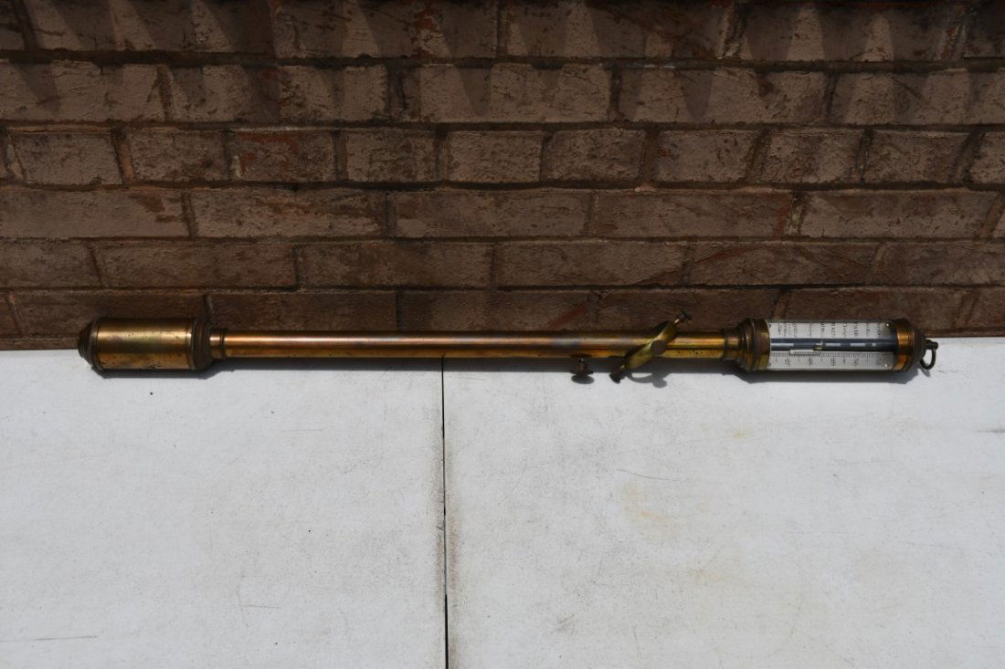 31080- BRASS BAROMETER (1 of 2)