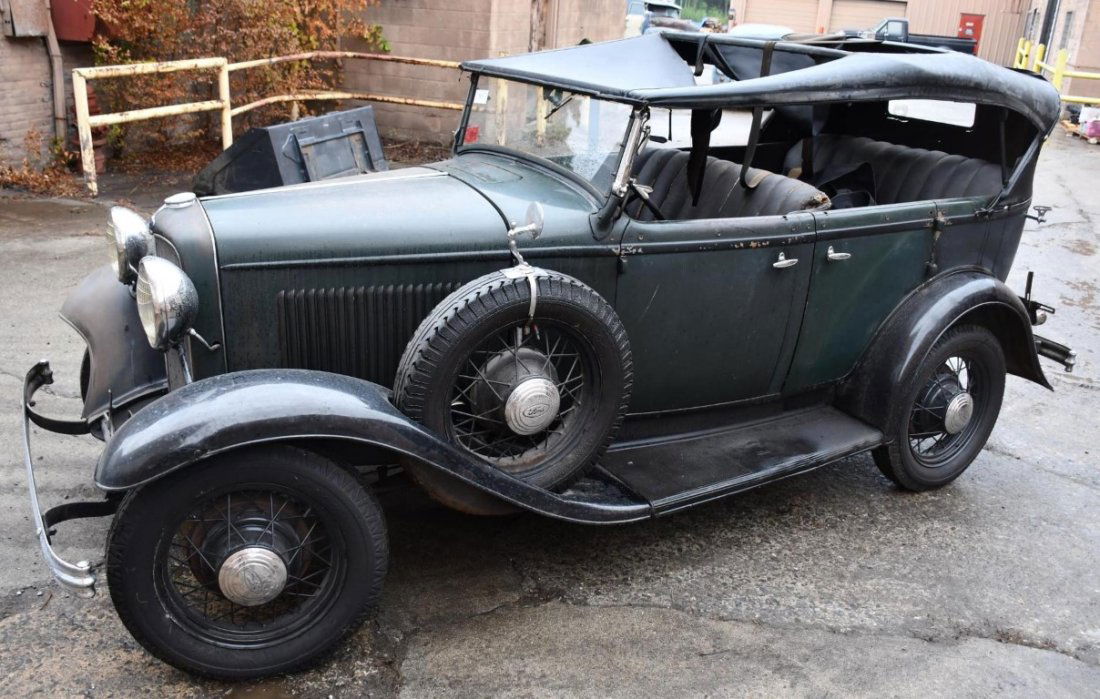 4731-(1932) FORD MODEL B: (1932) FORD MODEL B - TOURING CAR, 76,554 MILES SHOWING (VIN# V5124961)(CTP)
