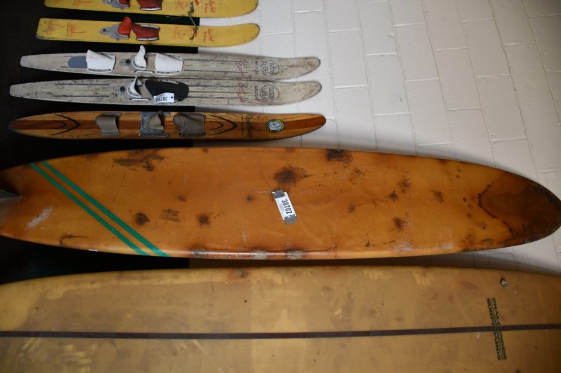 30702- VELZY SURFBOARD - FIBERGLASS 9' 8" LONG (1 of 1)