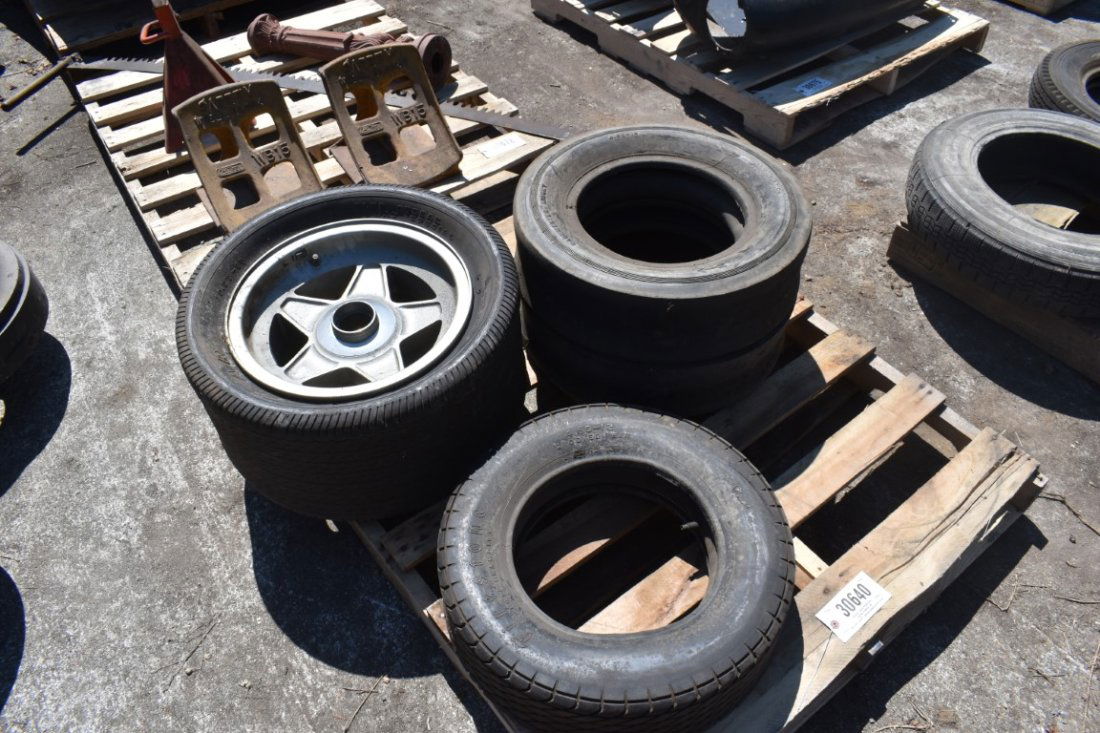 30640- (4) MISC. RACE CAR TIRES (1 of 1)