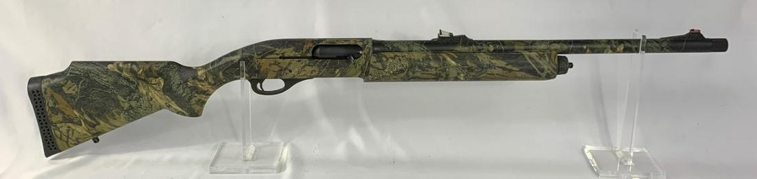 1284-REMINGTON 11/87: REMINGTON 11/87 - 12 GA, 2.75" & 3", 21" BARREL, REMCHOKE SYS w/ ONLY 1 TURKEY CHOKE, FACTORY CAMO, FIBER OPTIC SIGHTS, MONTE CARLO STOCK (SN# PC712261)