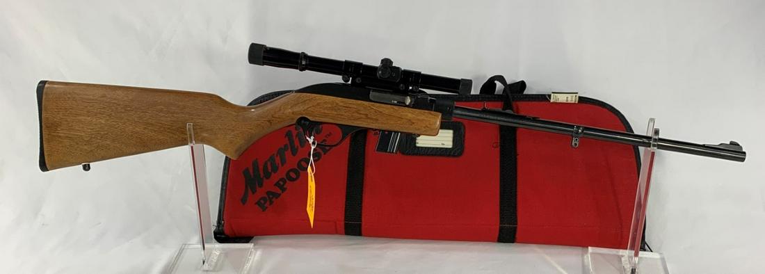 1343-MARLIN PAPOOSE: MARLIN PAPOOSE - 22 LR TAKEDOWN, SEMI-AUTO, 1 MAG, w/ SOFT TAKEDOWN CASE (SN# 14396682)