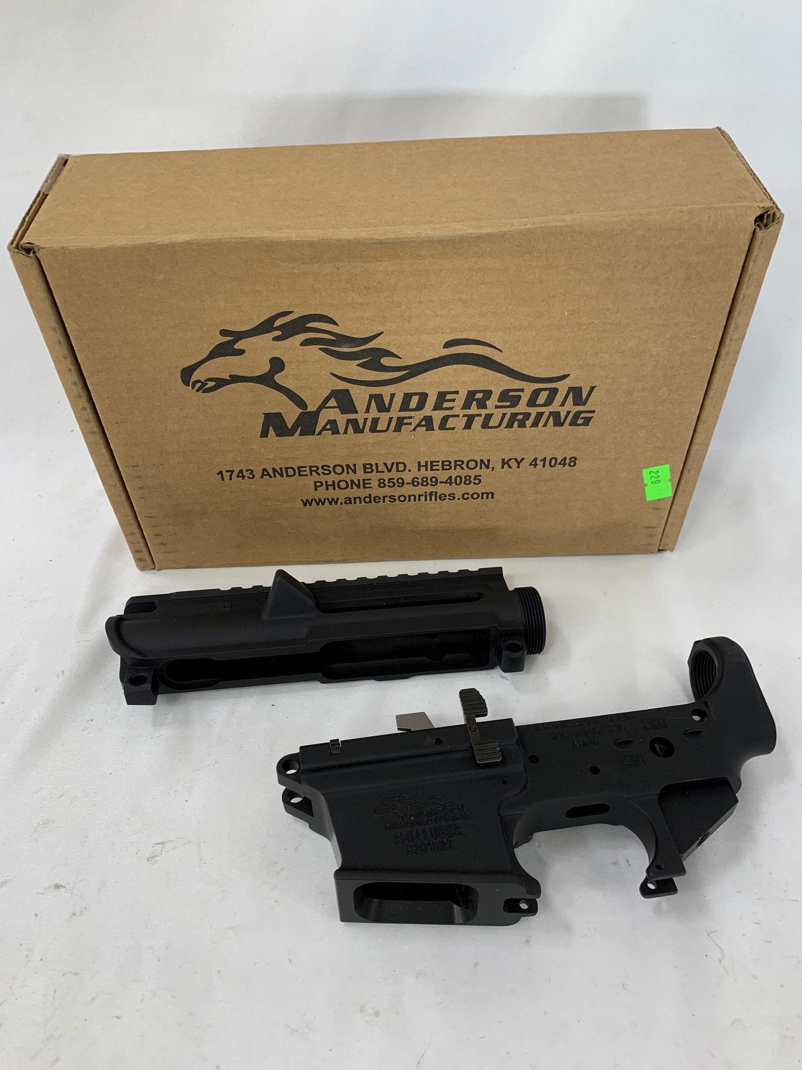 1535-ANDERSON AM-9 LOWER: ANDERSON AM-9 LOWER - 9mm, NIB (SN# 9201027)