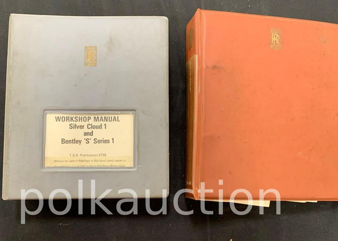 2 Rolls Royce Work Shop Manuals (1 of 4)
