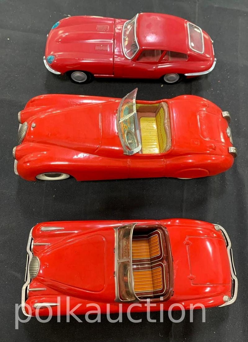 Tin Jaguar Race Car Toys: Tin Jaguar Race Car Toys - Japan and Korea