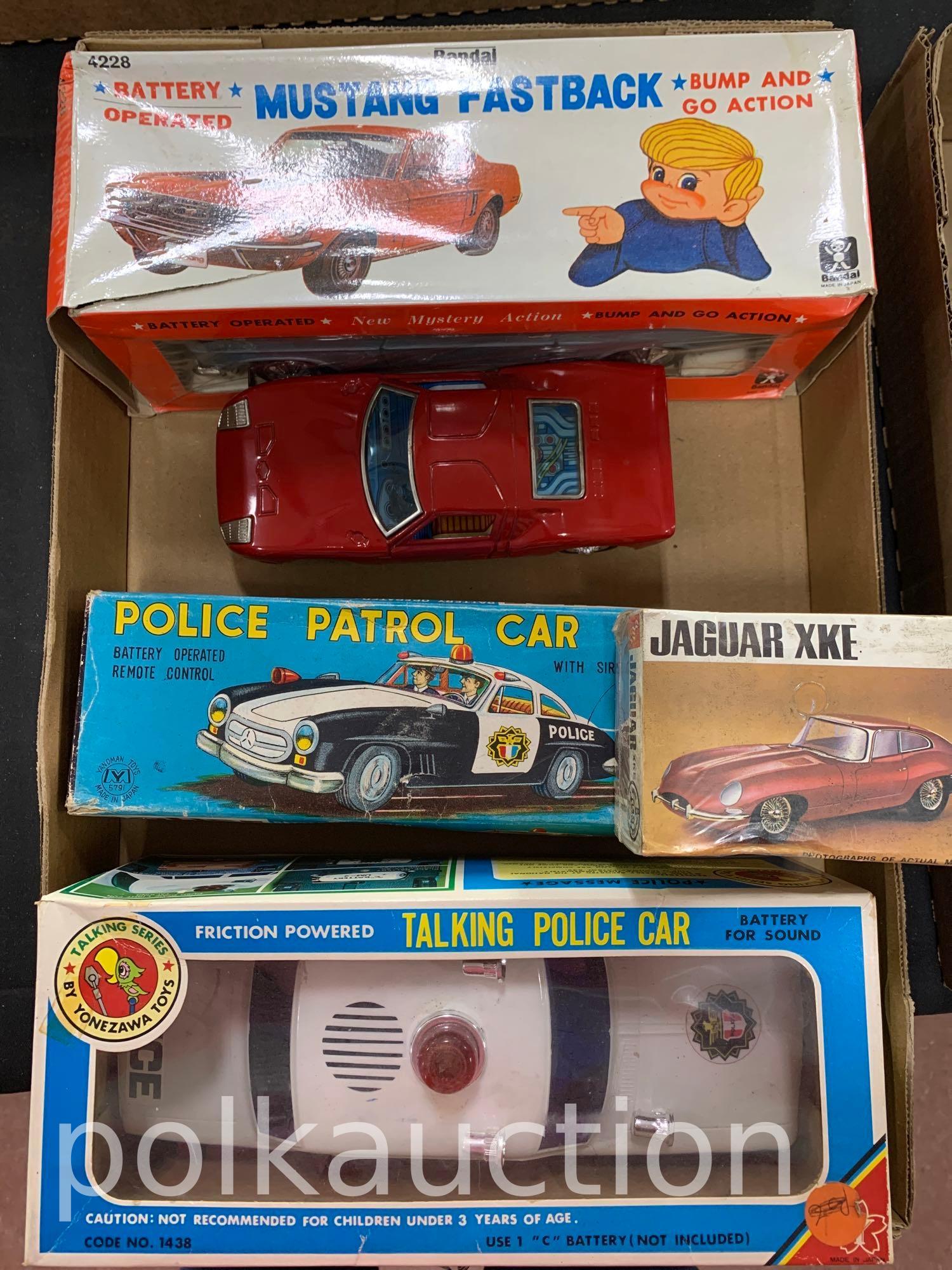Misc. Toy Cars: Misc. Toy Cars - Bandai, AMT, Yanoman, Etc.
