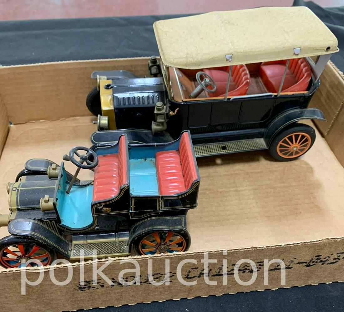 2 Tin Ford Cars: 2 Tin Ford Cars