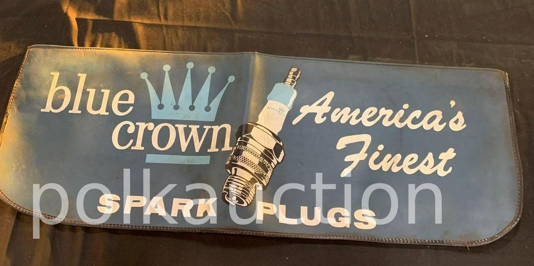 Blue Crown Spark Plugs Fender Cover (1 of 2)