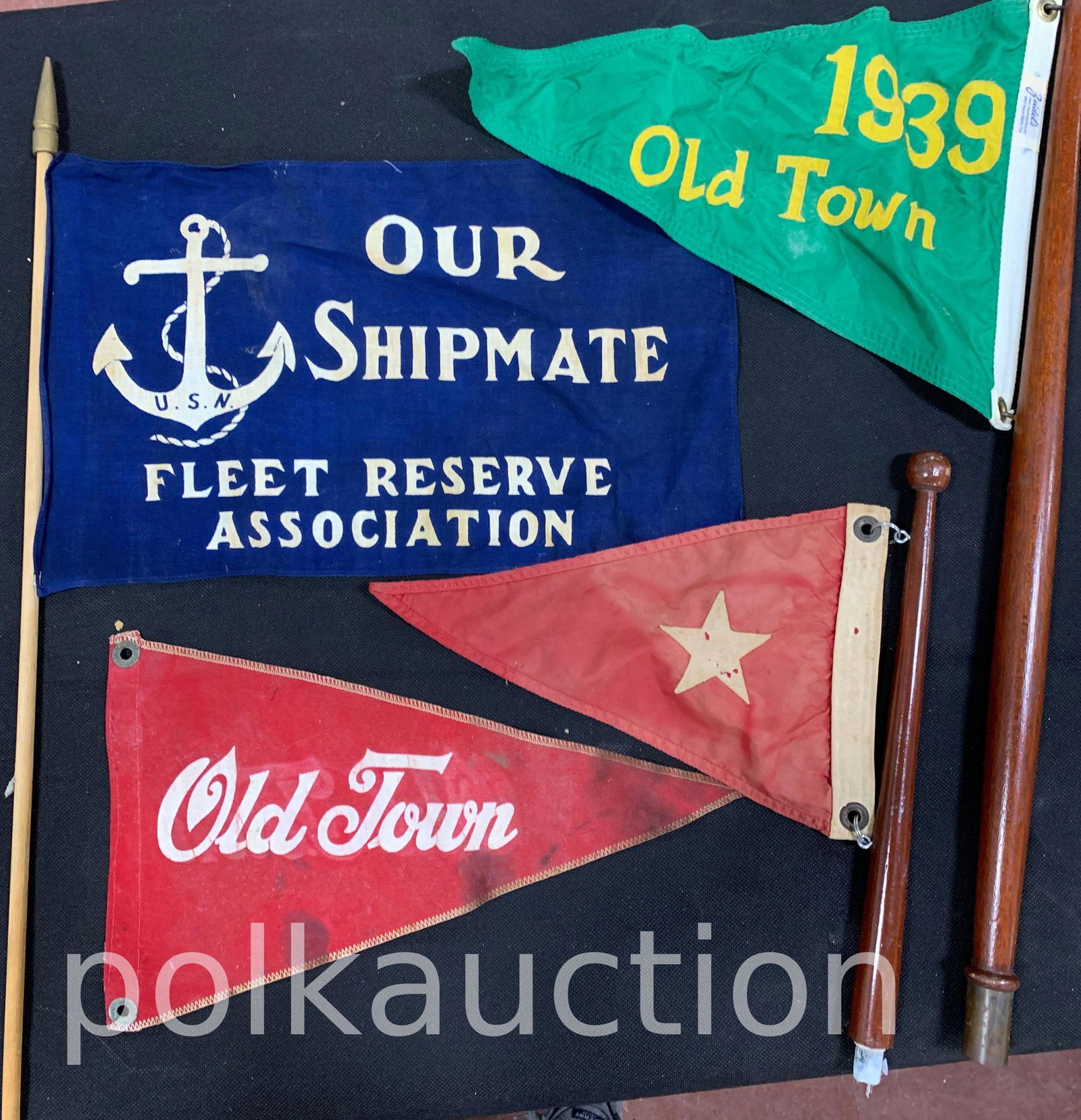 Old Town and Nautical Flags: Old Town and Nautical Flags