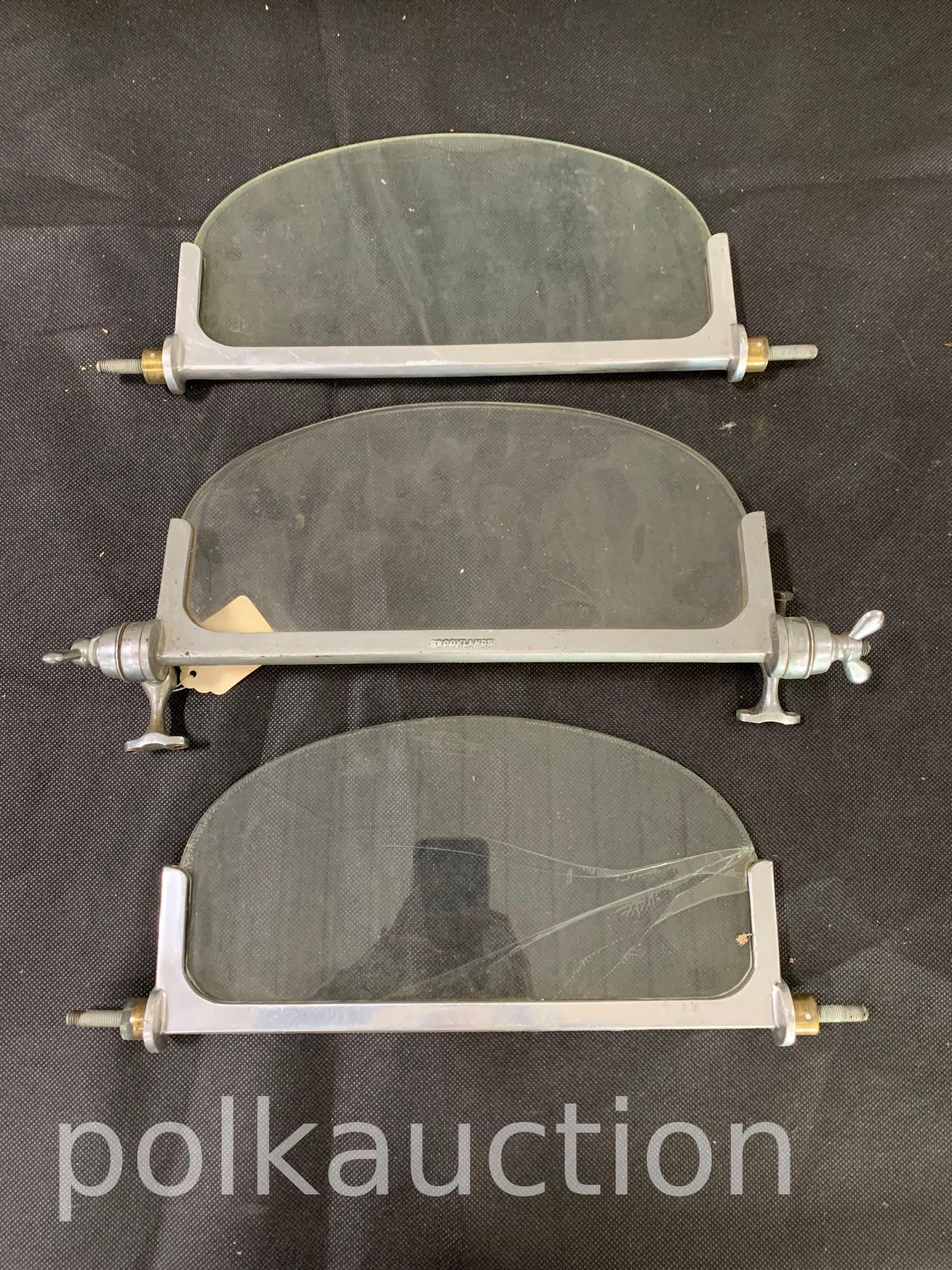 3 - Roadster Windshields: 3 - Roadster Windshields - 1 broken