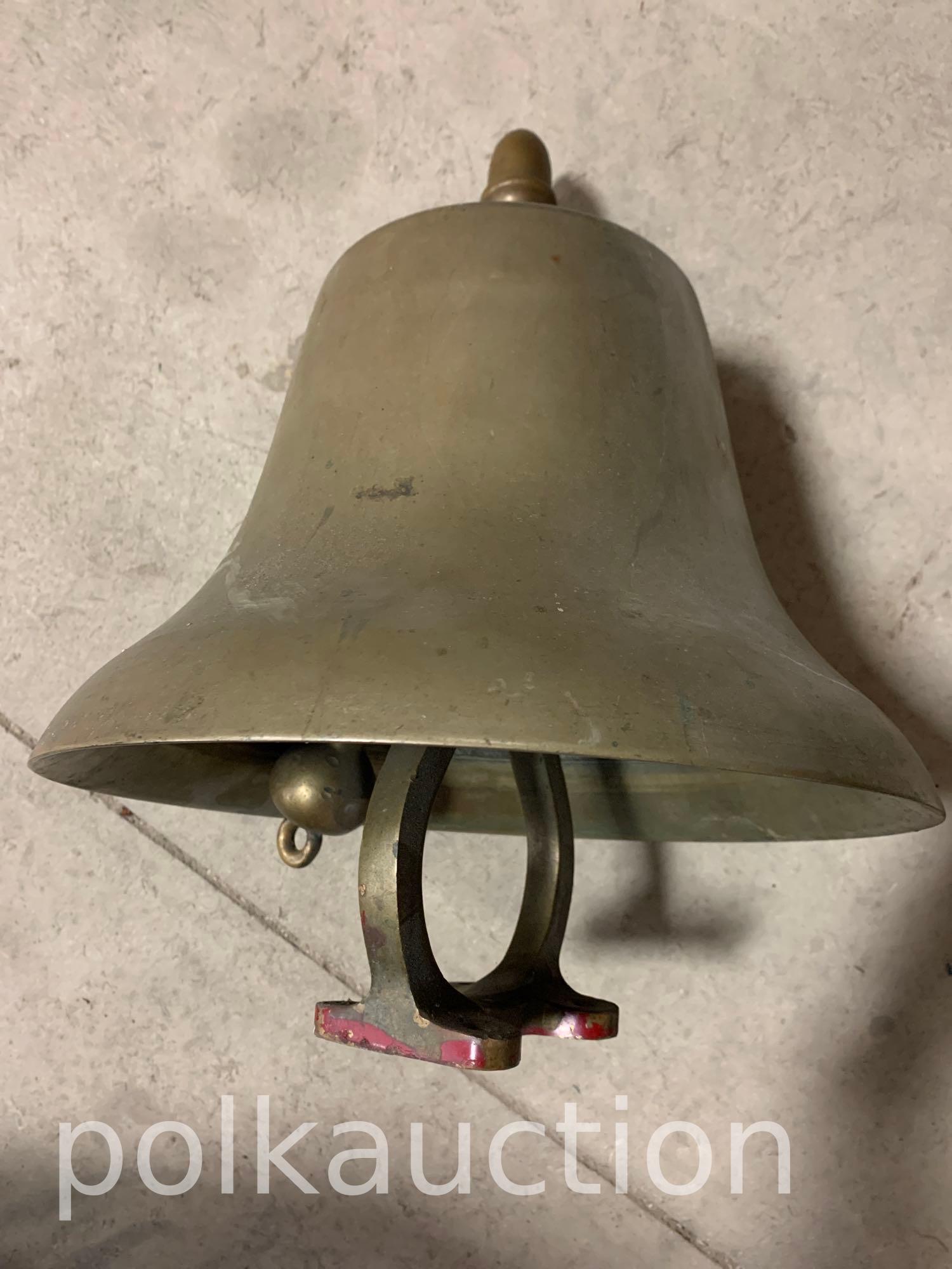Large Brass Bell (1 of 3)