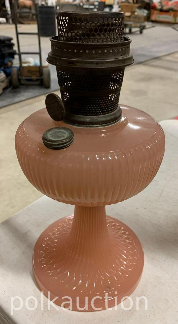 Rose Moonstone Aladdin Lamp: Rose Moonstone Aladdin Lamp - No Shade, No Shipping, Pick up Only